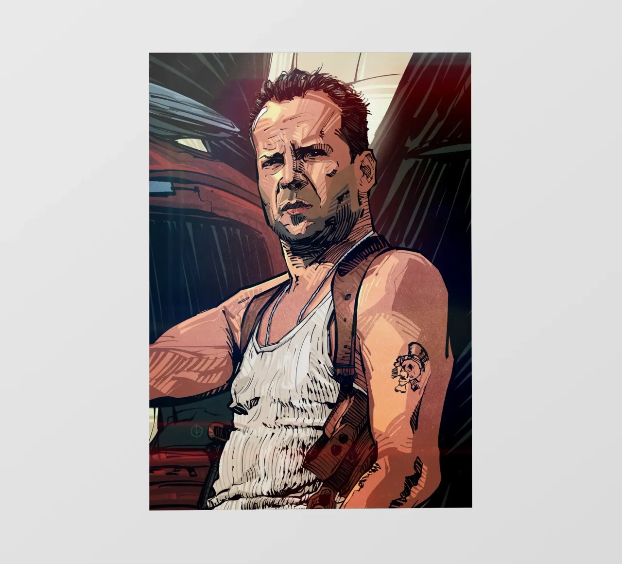 Die Hard fotobehang van nabakumov