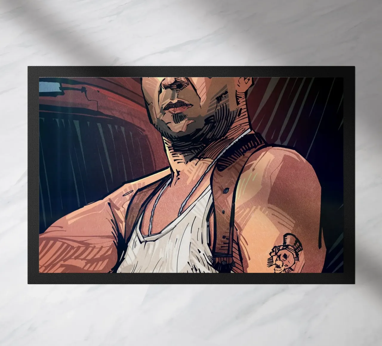 Die Hard doormat by nabakumov