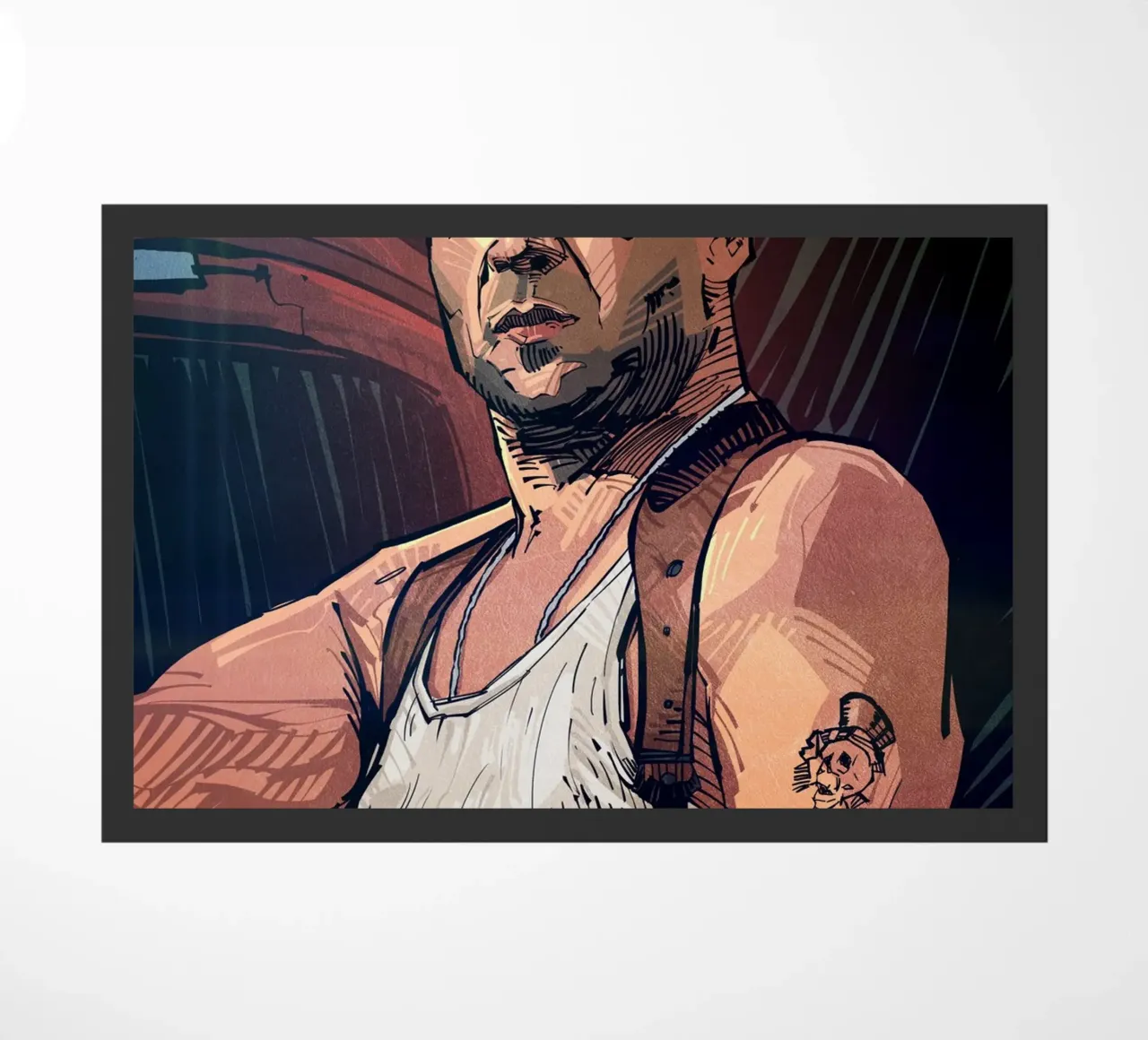 Die Hard doormat by nabakumov