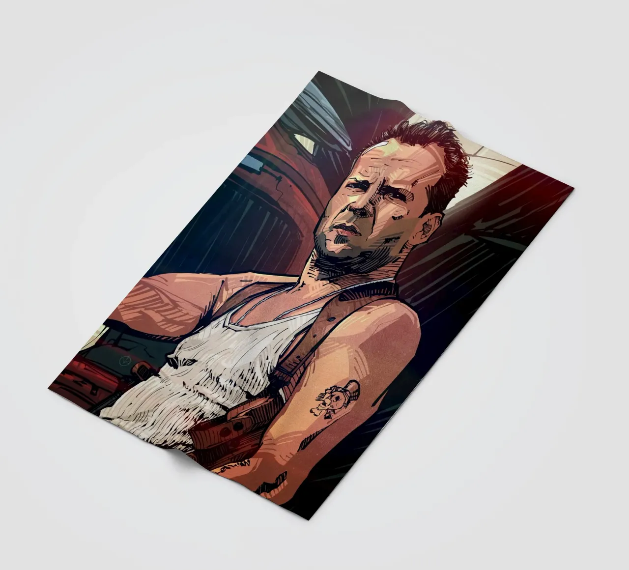 Die Hard Fleecedecke von nabakumov