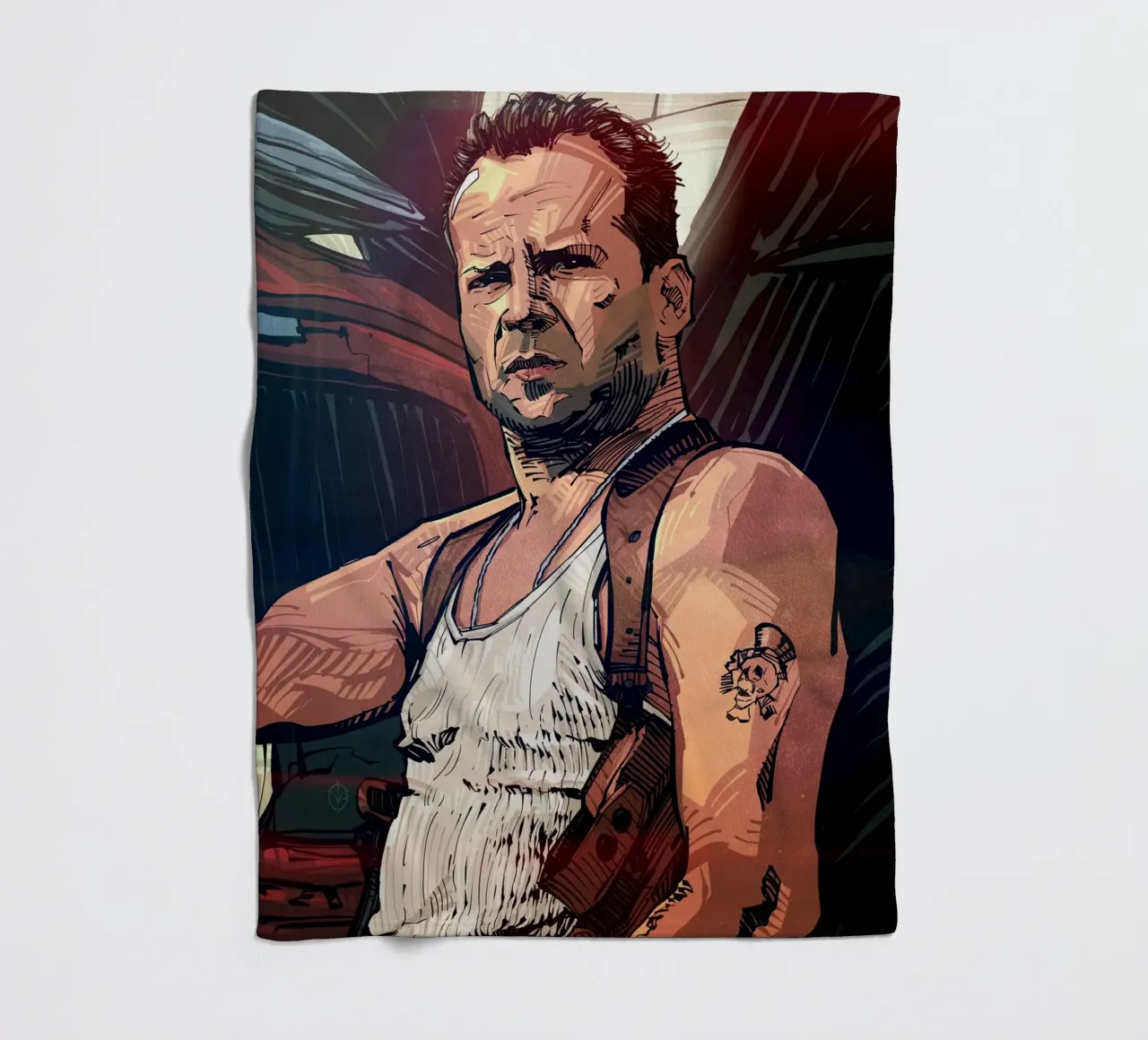 Die Hard Fleecedecke von nabakumov