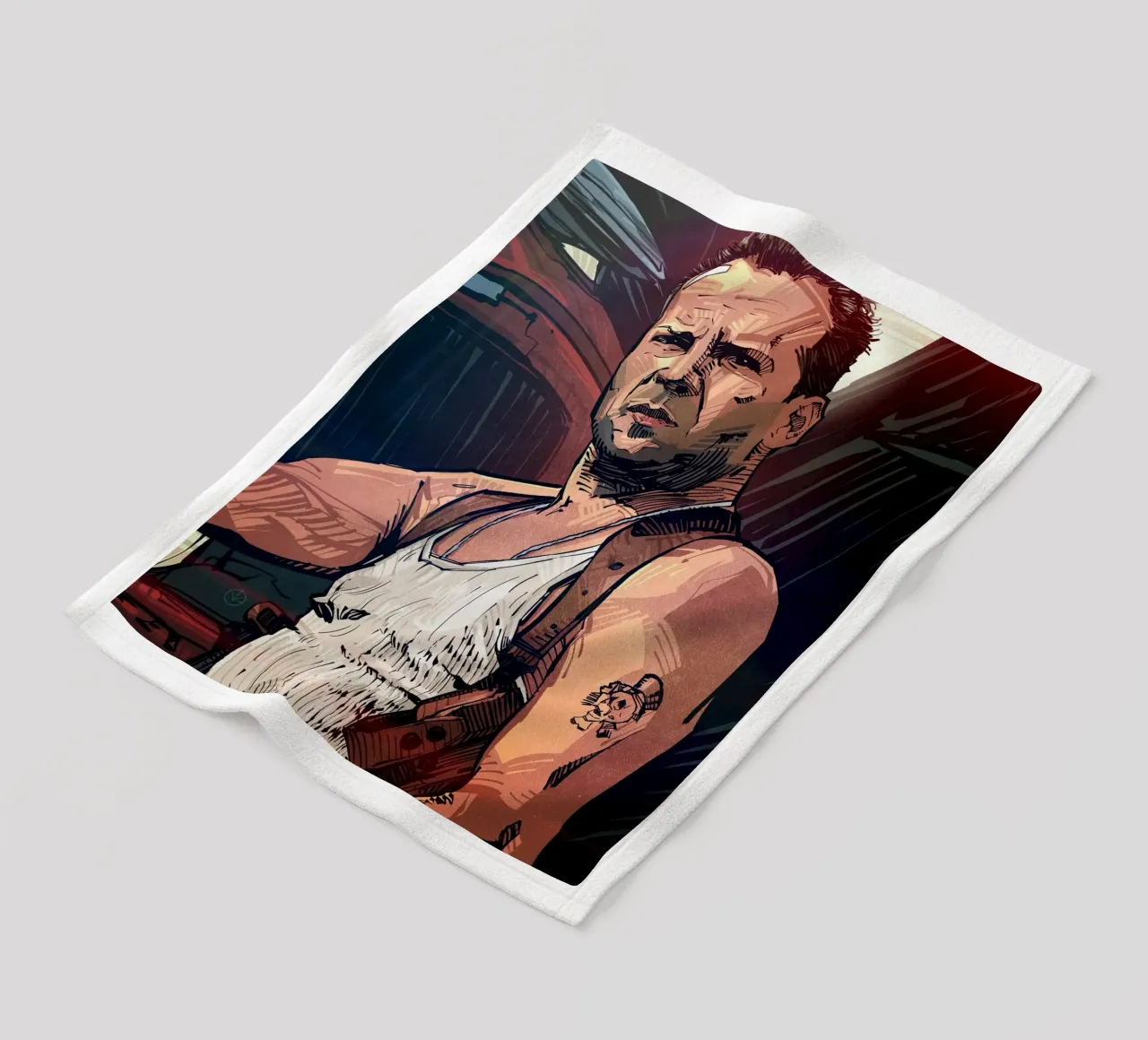 Die Hard fleecedeken van nabakumov