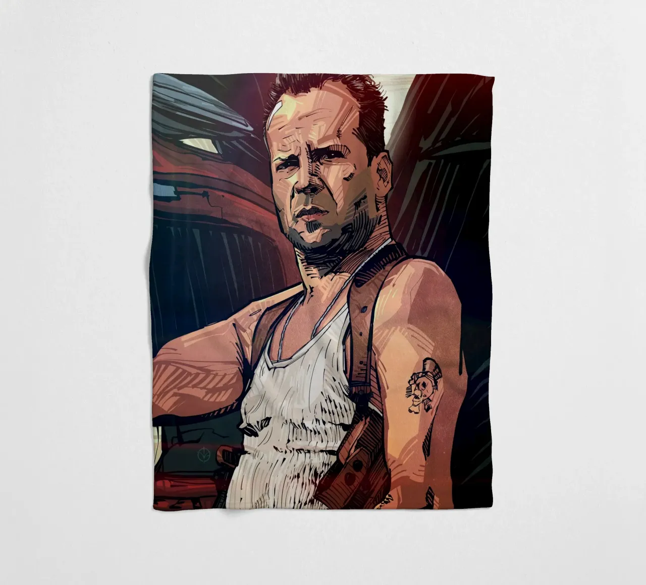 Die Hard Fleecedecke von nabakumov