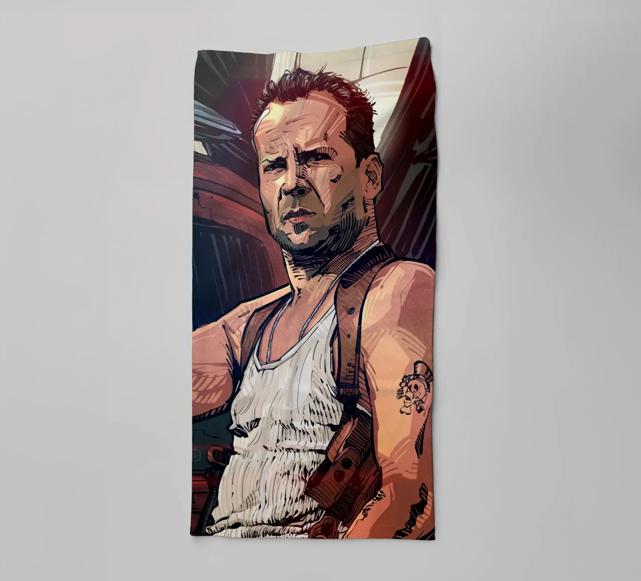 Die Hard towel by nabakumov