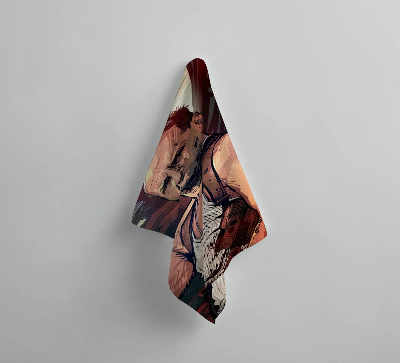 Die Hard towel by nabakumov