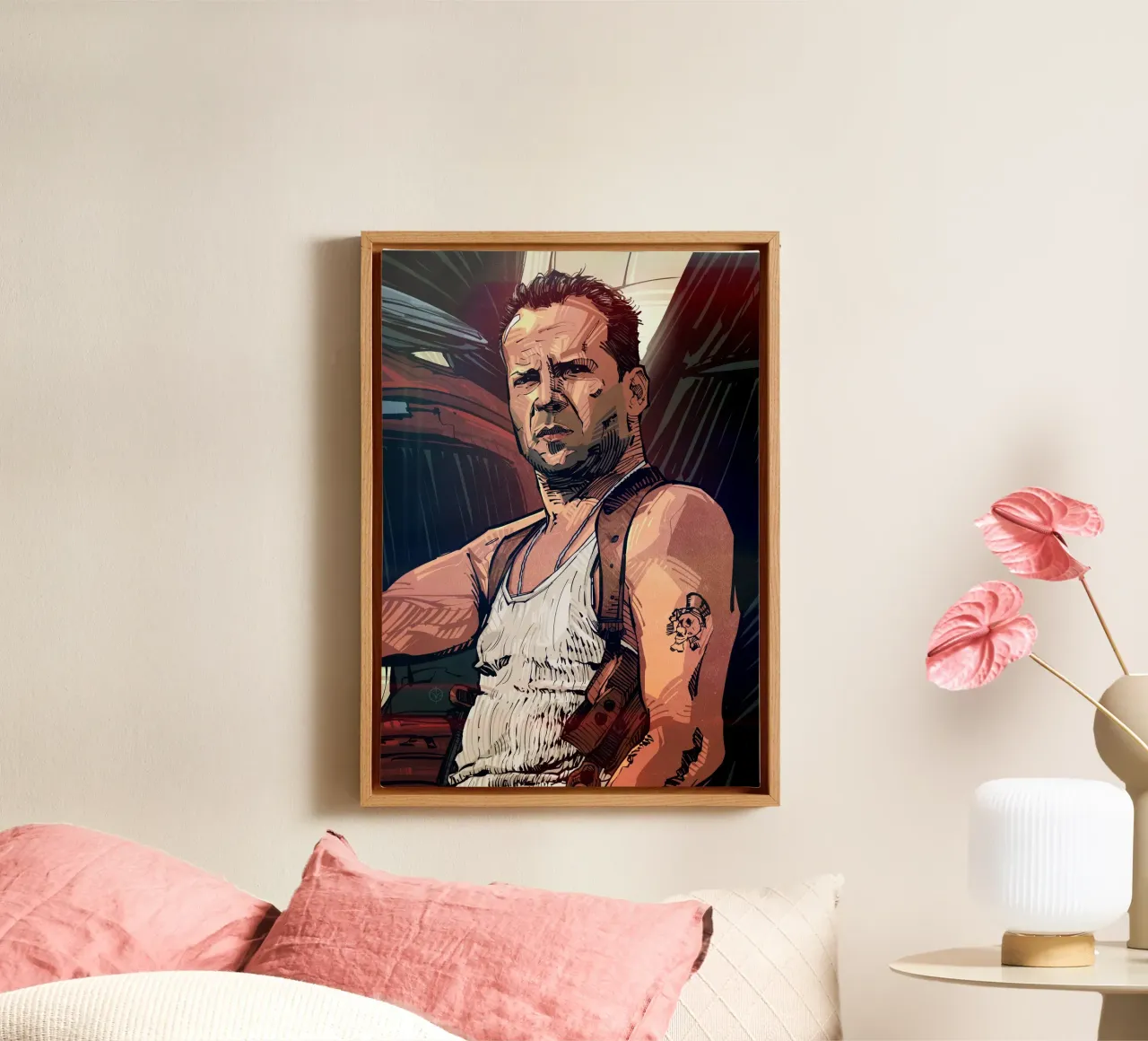 Die Hard canvas van nabakumov