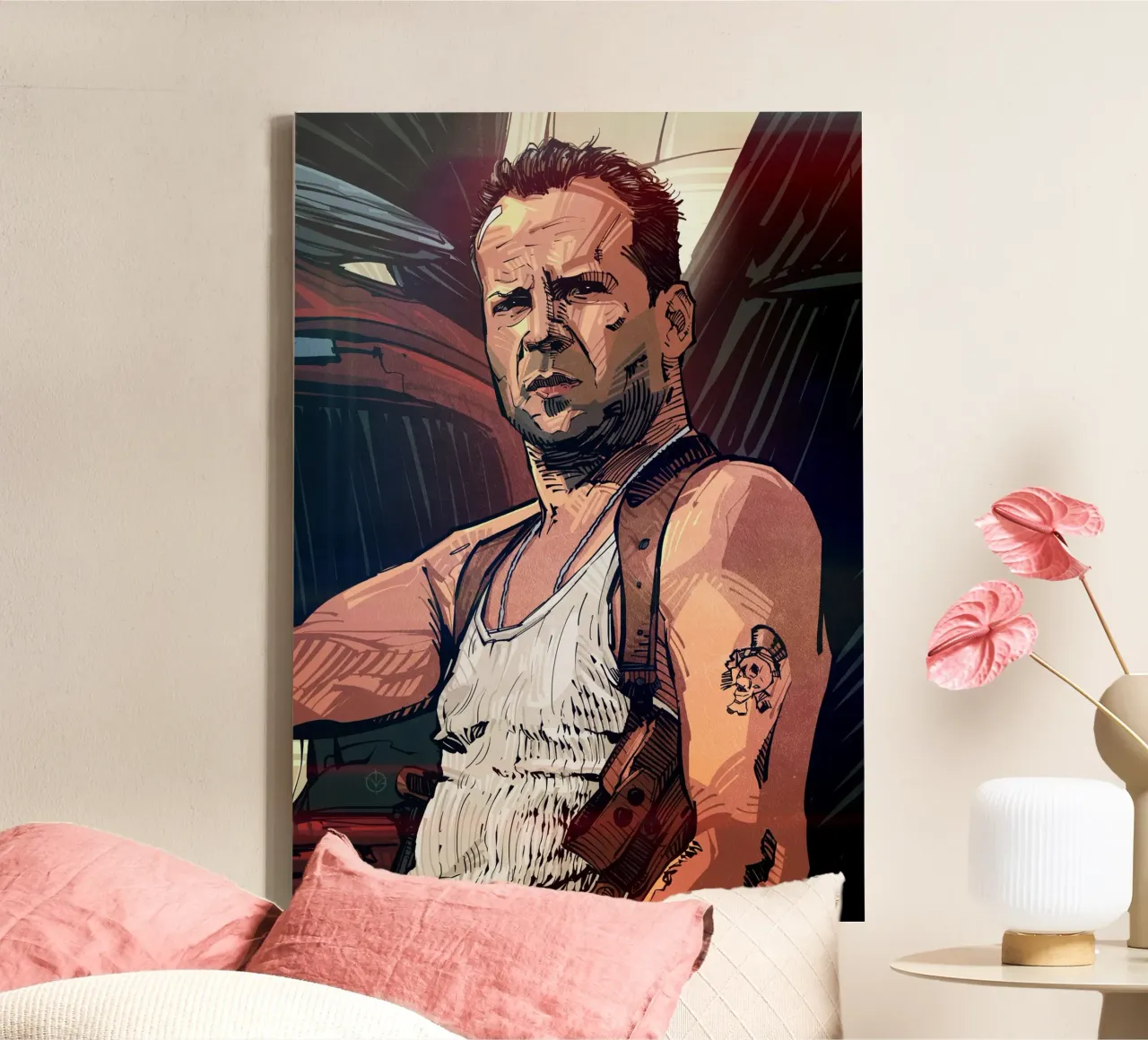 Die Hard canvas van nabakumov