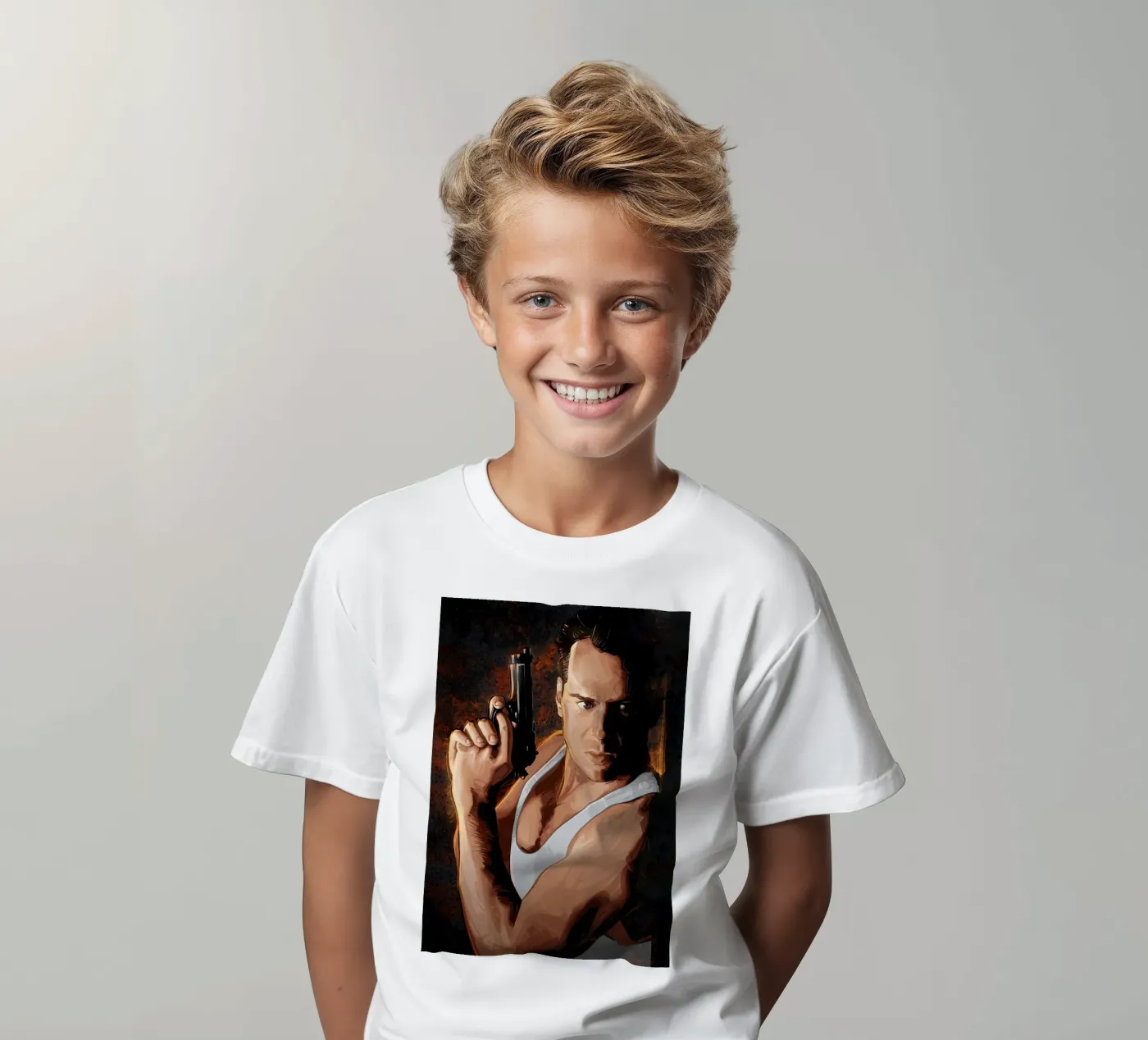 Die Hard t-shirt bambini da nabakumov