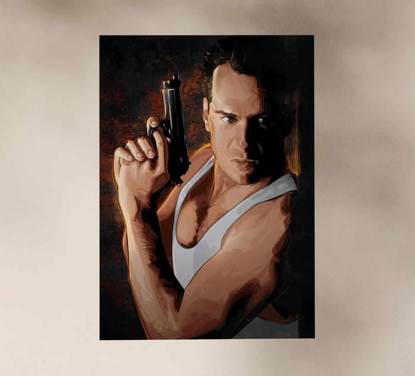 Die Hard backlit folie van nabakumov