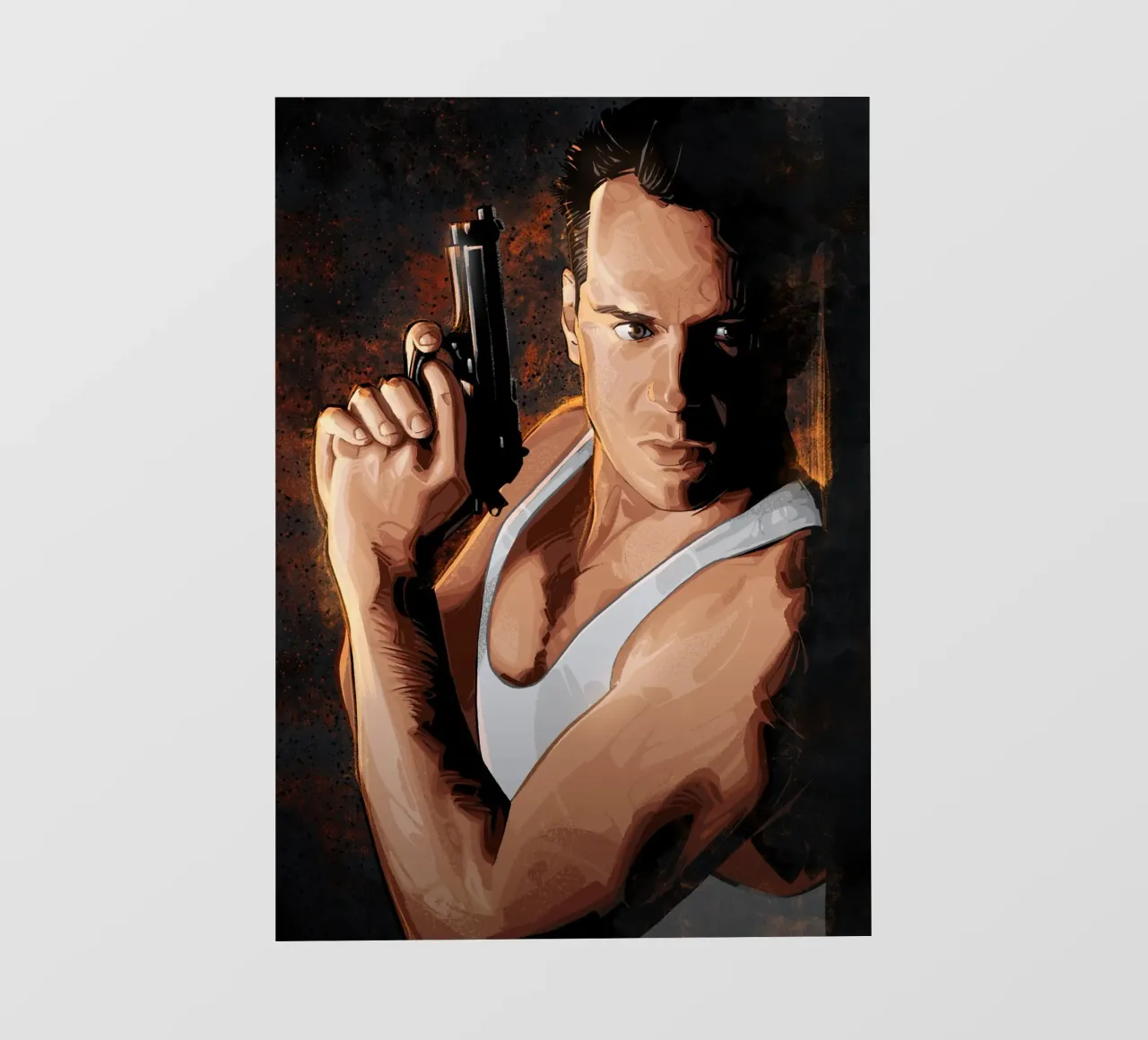 Die Hard fotobehang van nabakumov