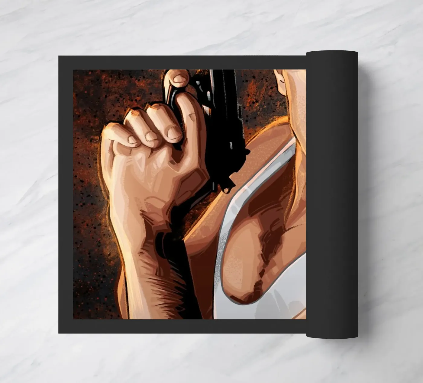 Die Hard Fußmatte von nabakumov