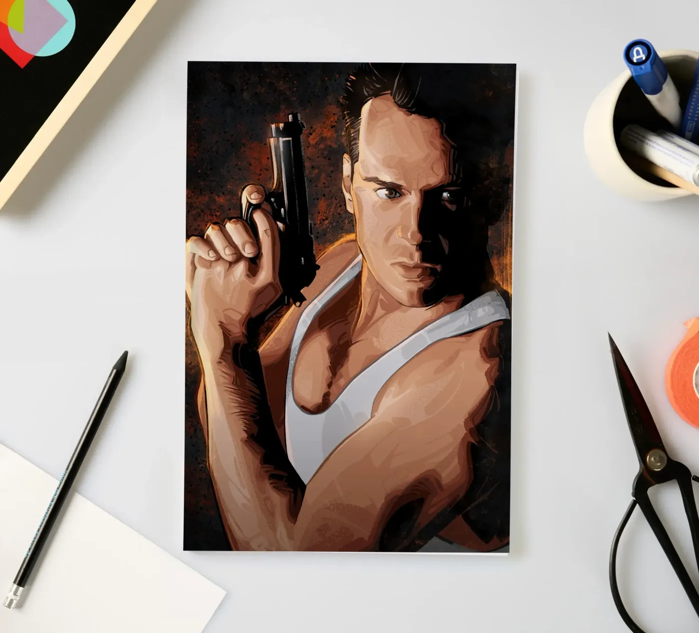 Die Hard notebook by nabakumov
