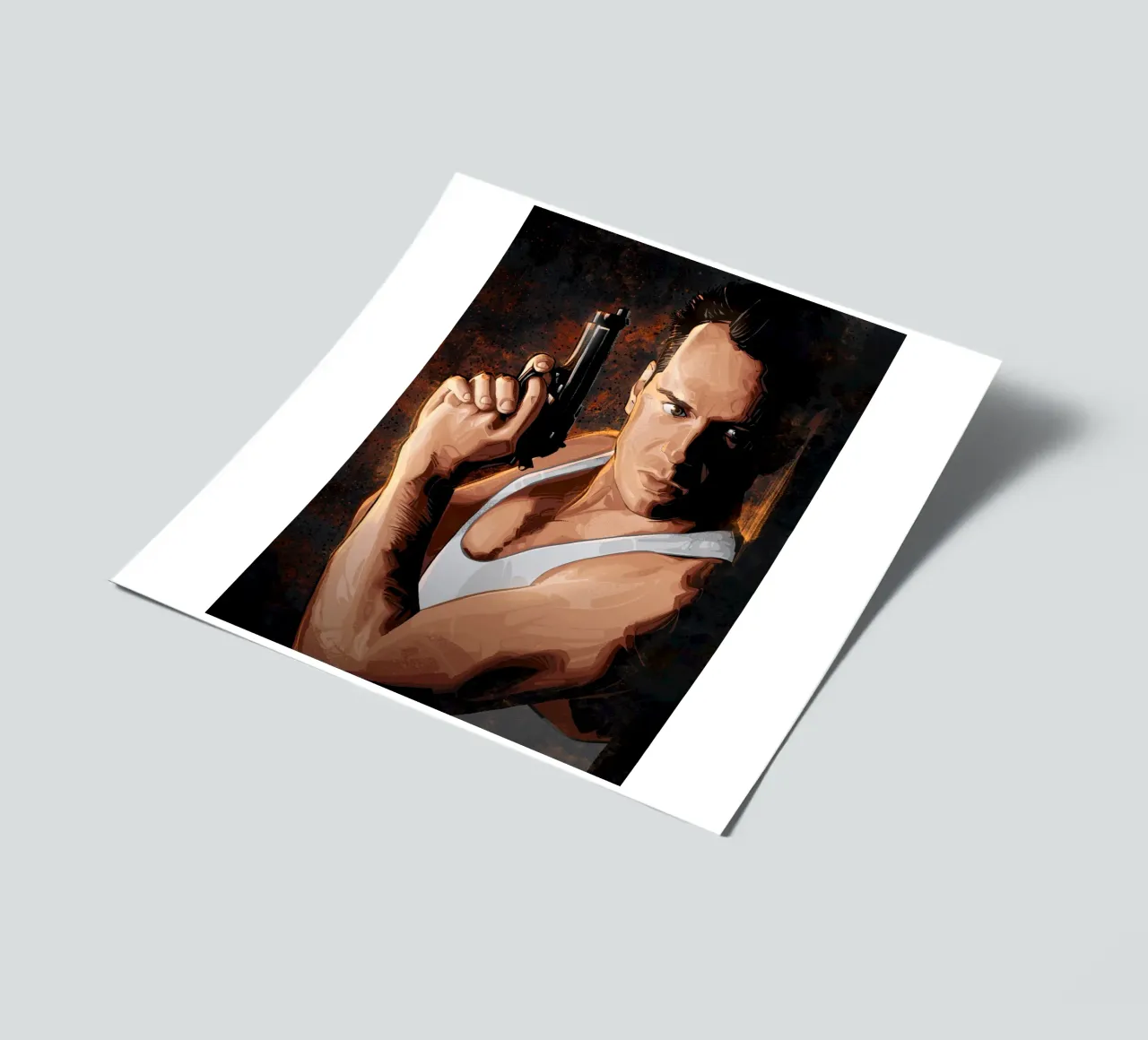 Die Hard sticker sheet by nabakumov