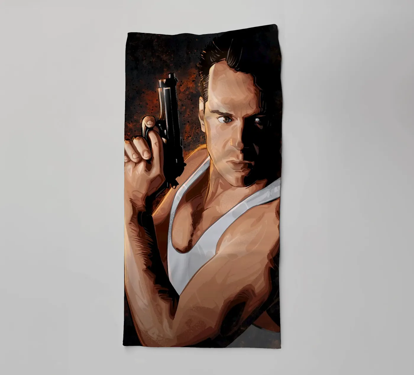 Die Hard towel by nabakumov