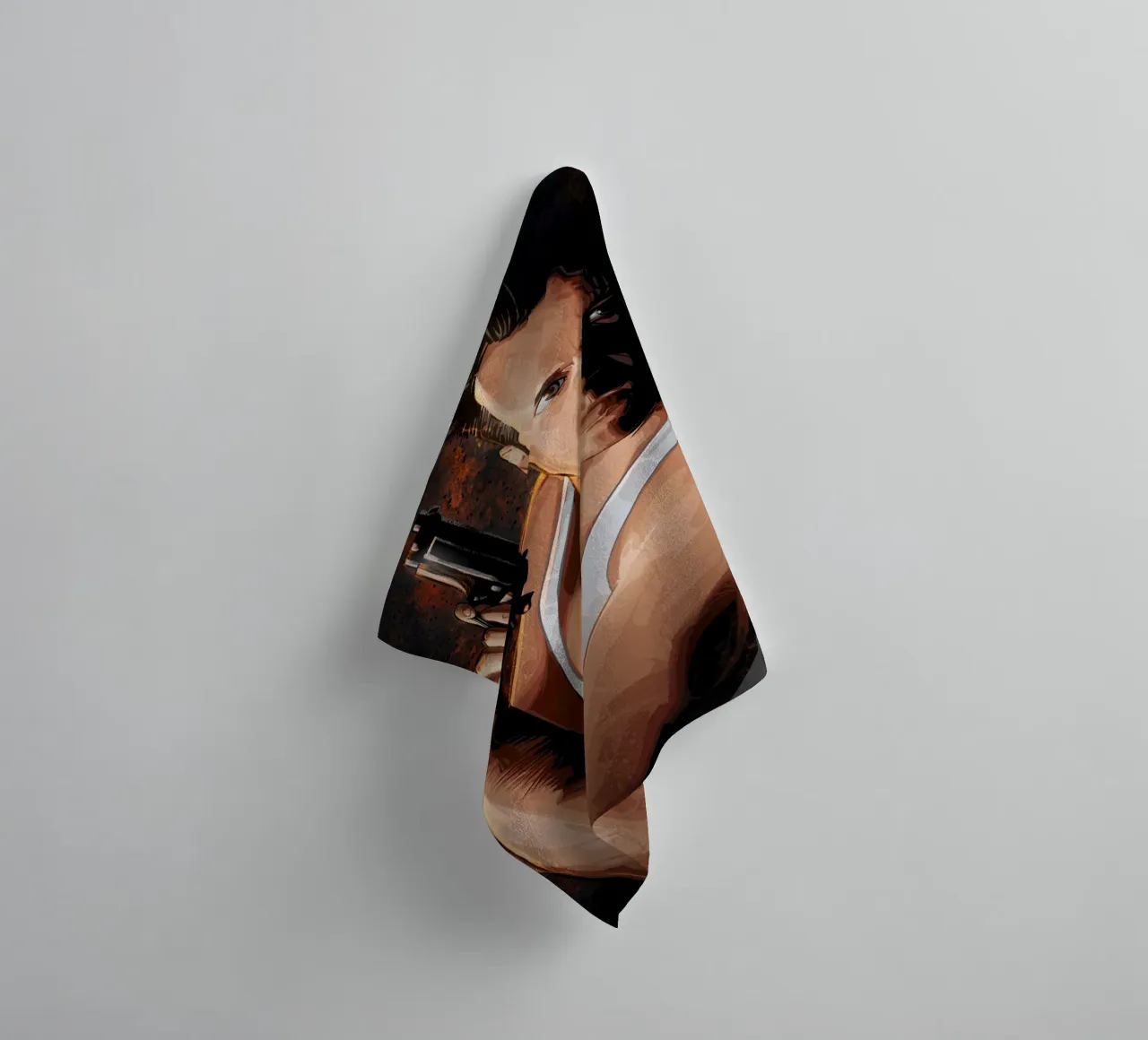 Die Hard badhanddoek van nabakumov