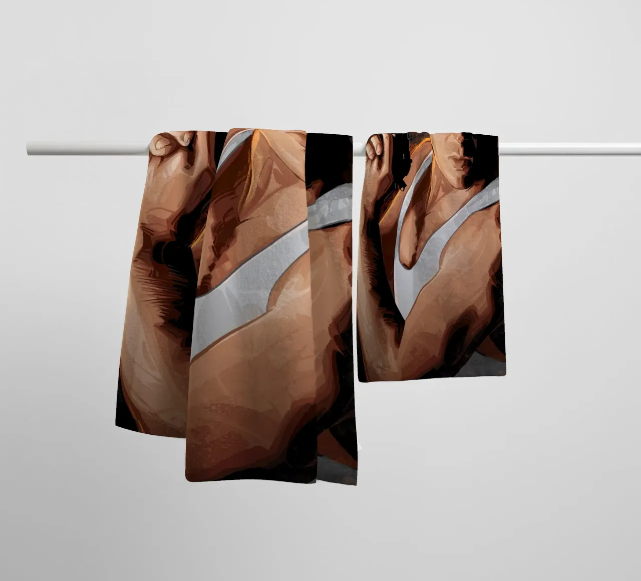 Die Hard badhanddoek van nabakumov