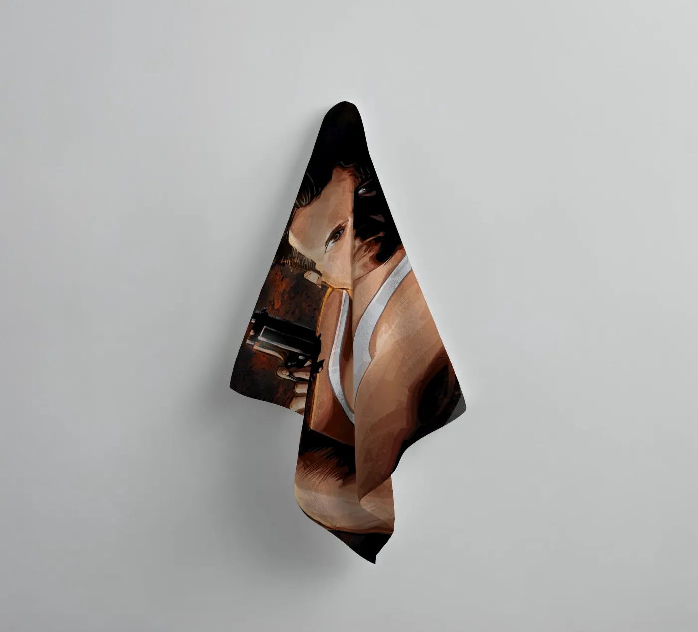 Die Hard towel by nabakumov