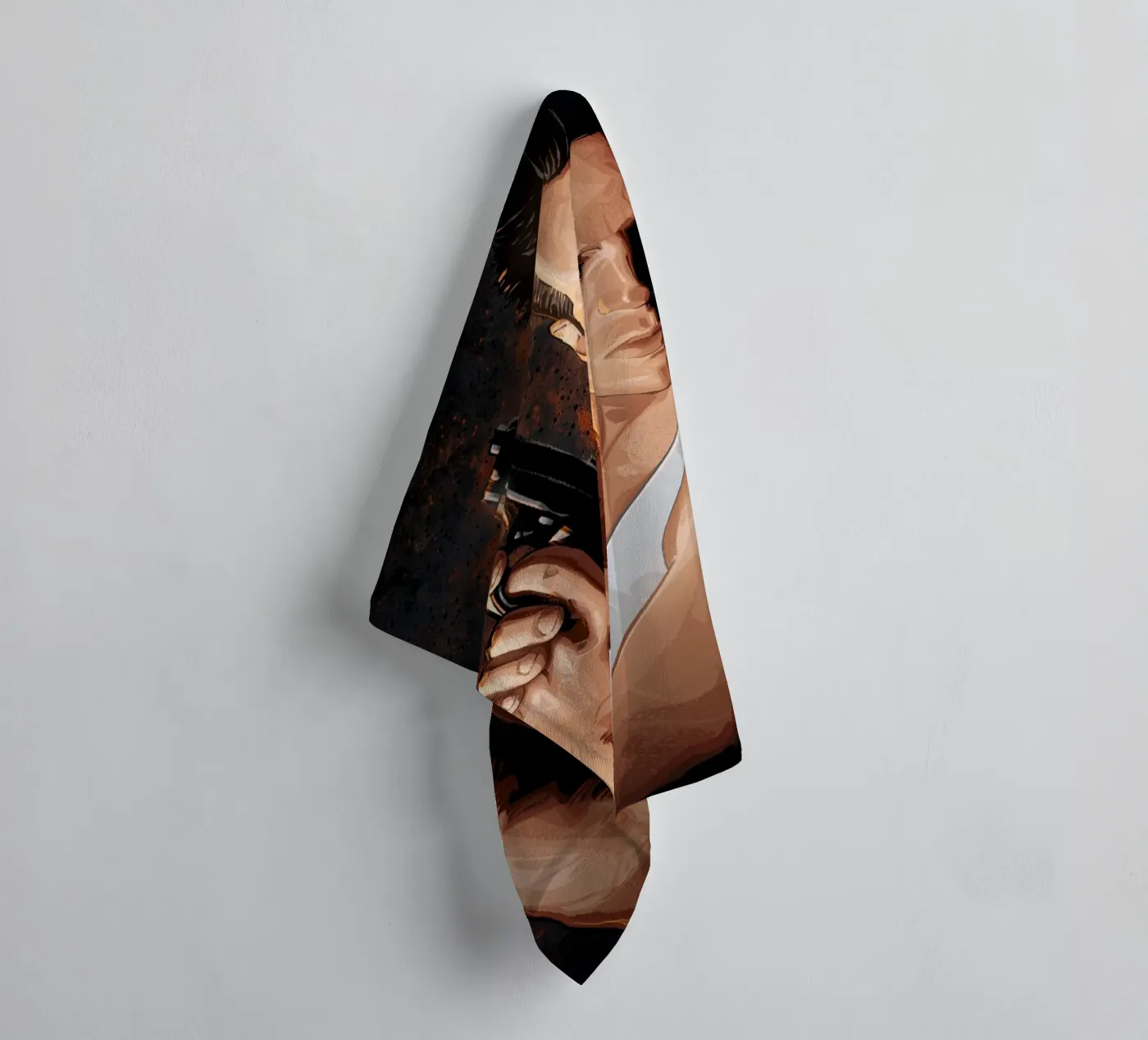 Die Hard towel by nabakumov