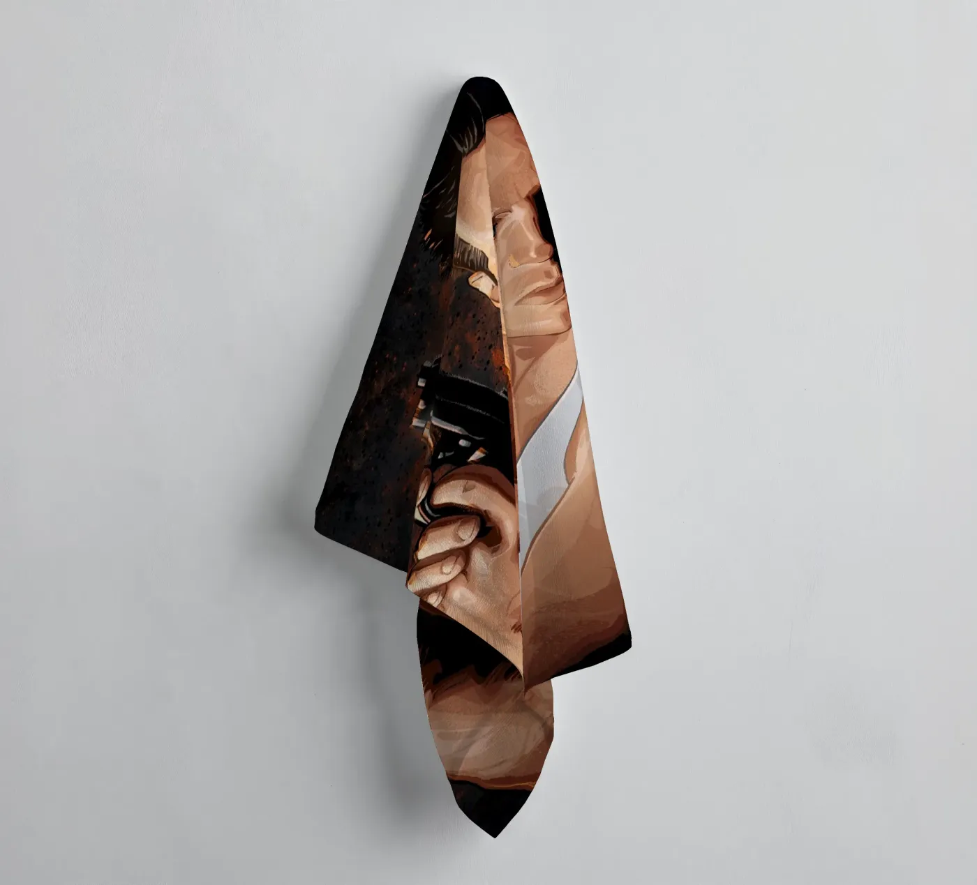 Die Hard badhanddoek van nabakumov