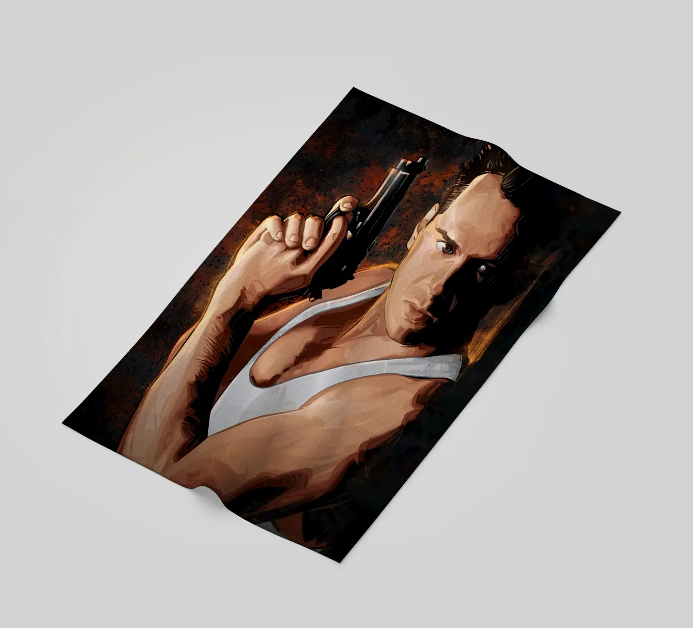 Die Hard strandhanddoek van nabakumov