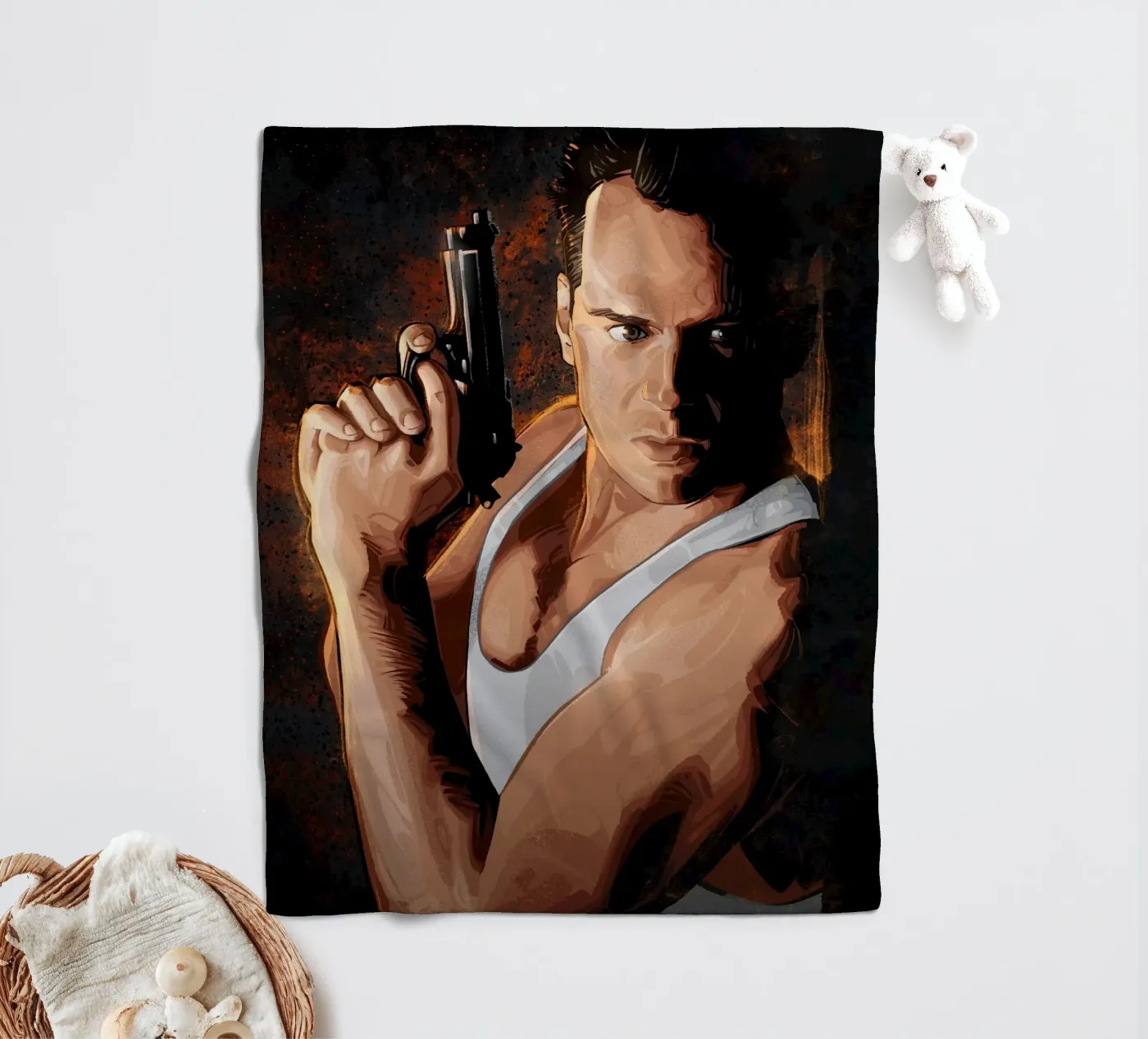 Die Hard Fleecedecke von nabakumov