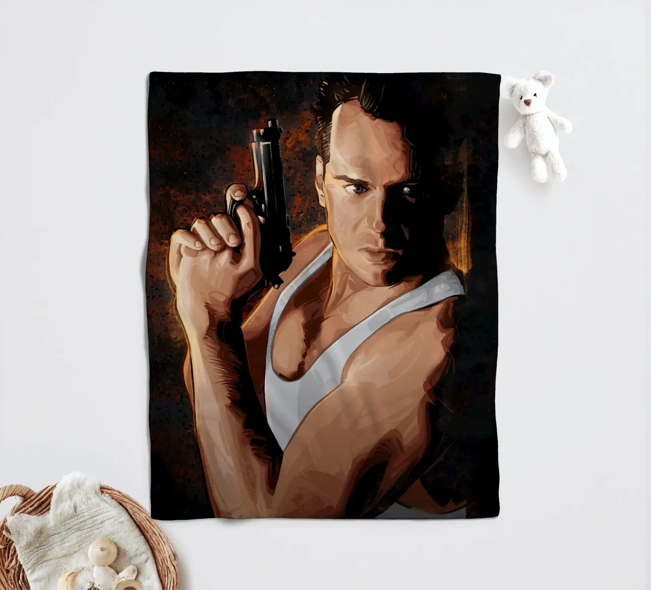 Die Hard fleecedeken van nabakumov