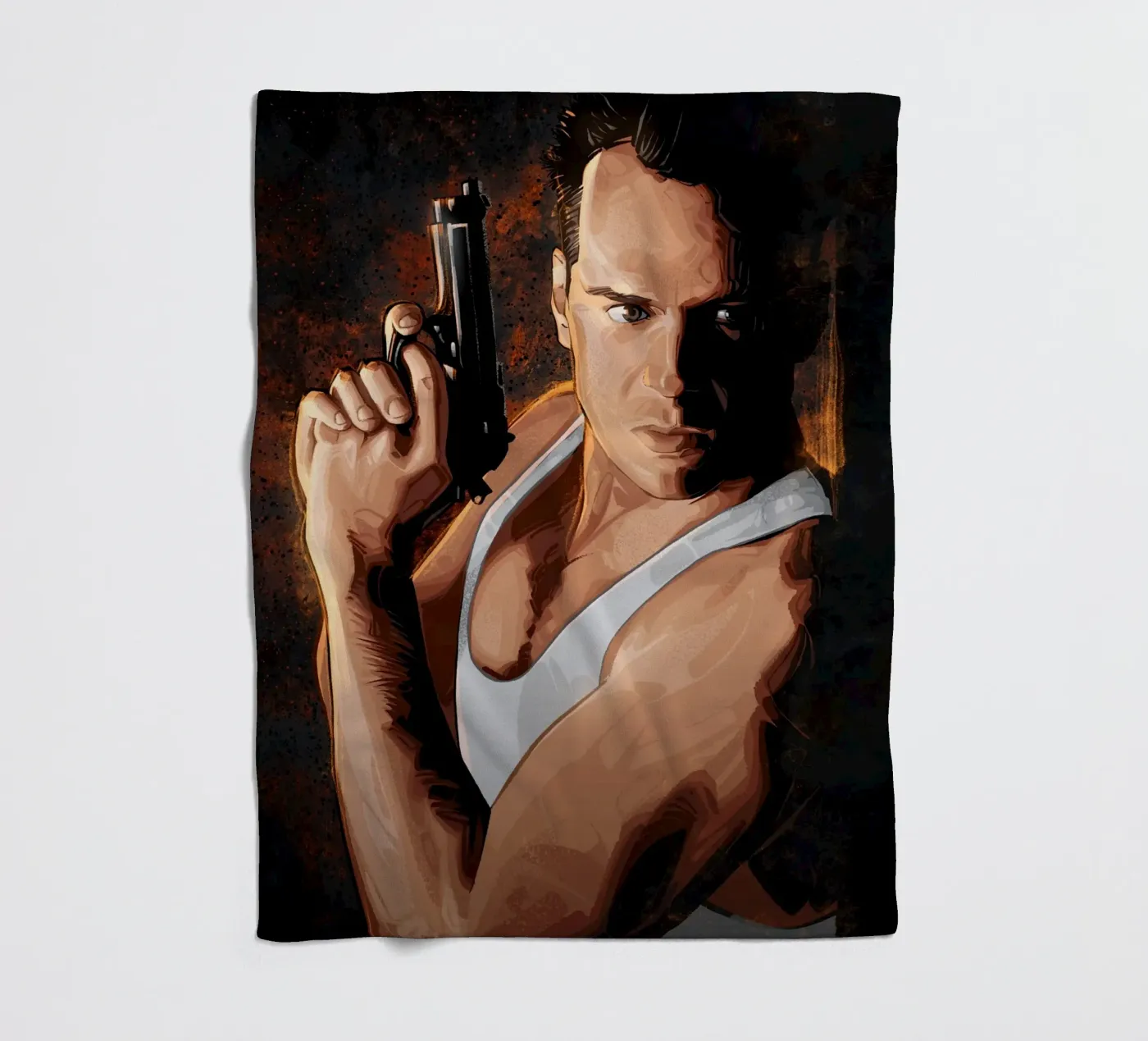 Die Hard fleecedeken van nabakumov