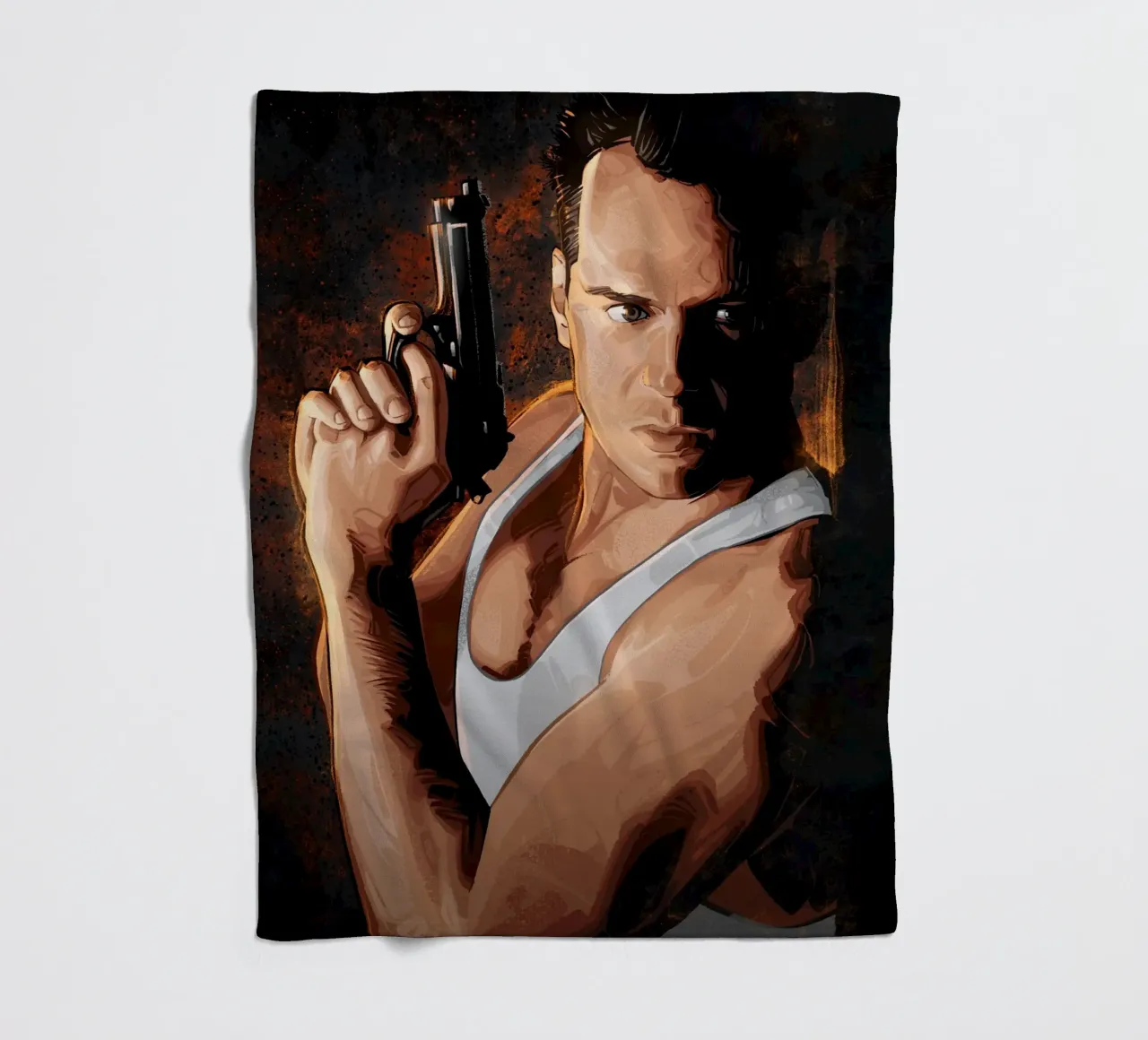 Die Hard fleecedeken van nabakumov