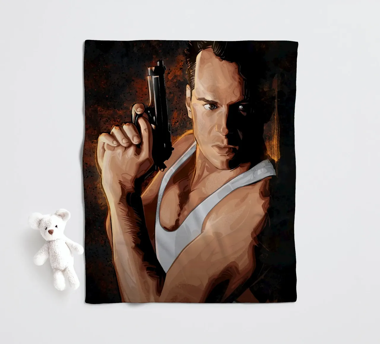 Die Hard fleecedeken van nabakumov