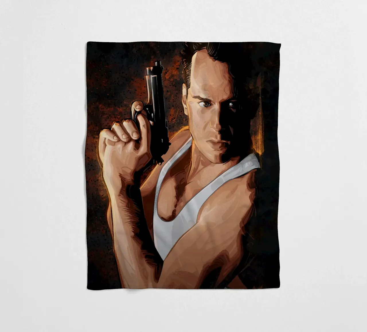 Die Hard fleecedeken van nabakumov