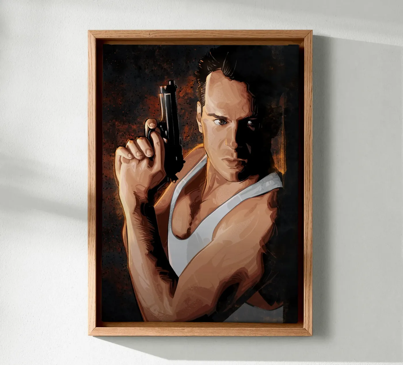 Die Hard canvas van nabakumov