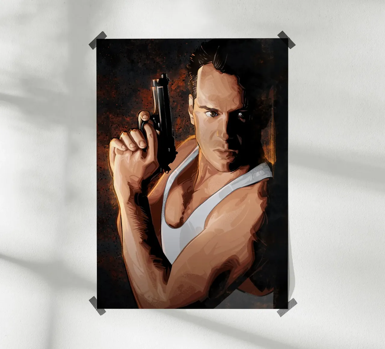 Die Hard poster da nabakumov