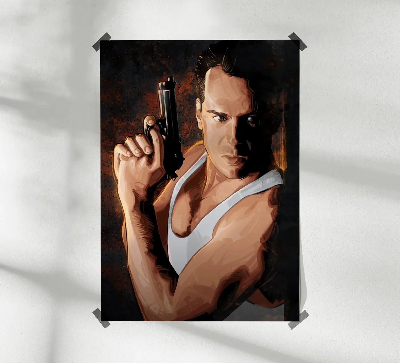 Die Hard poster da nabakumov