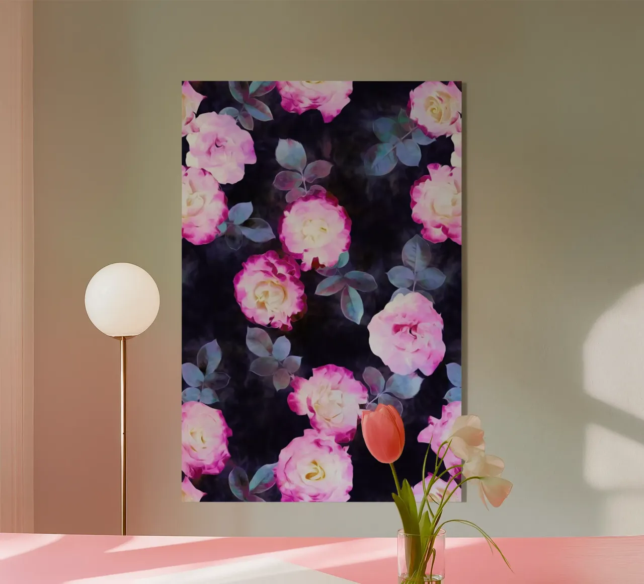 Twilight Roses plexiglass da Micklyn Le Feuvre