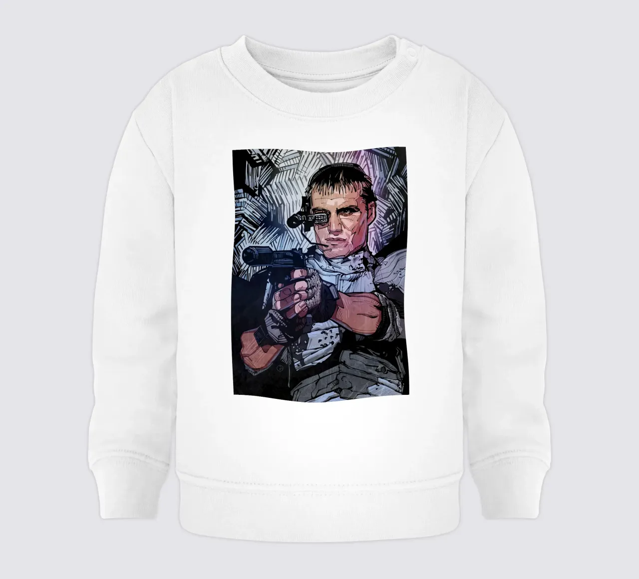 Universal Soldier felpa neonato da nabakumov