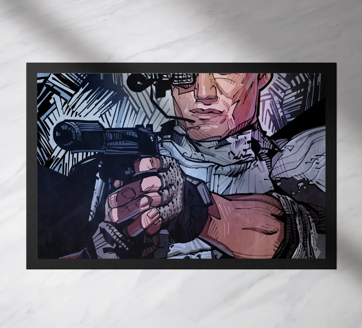 Universal Soldier doormat by nabakumov