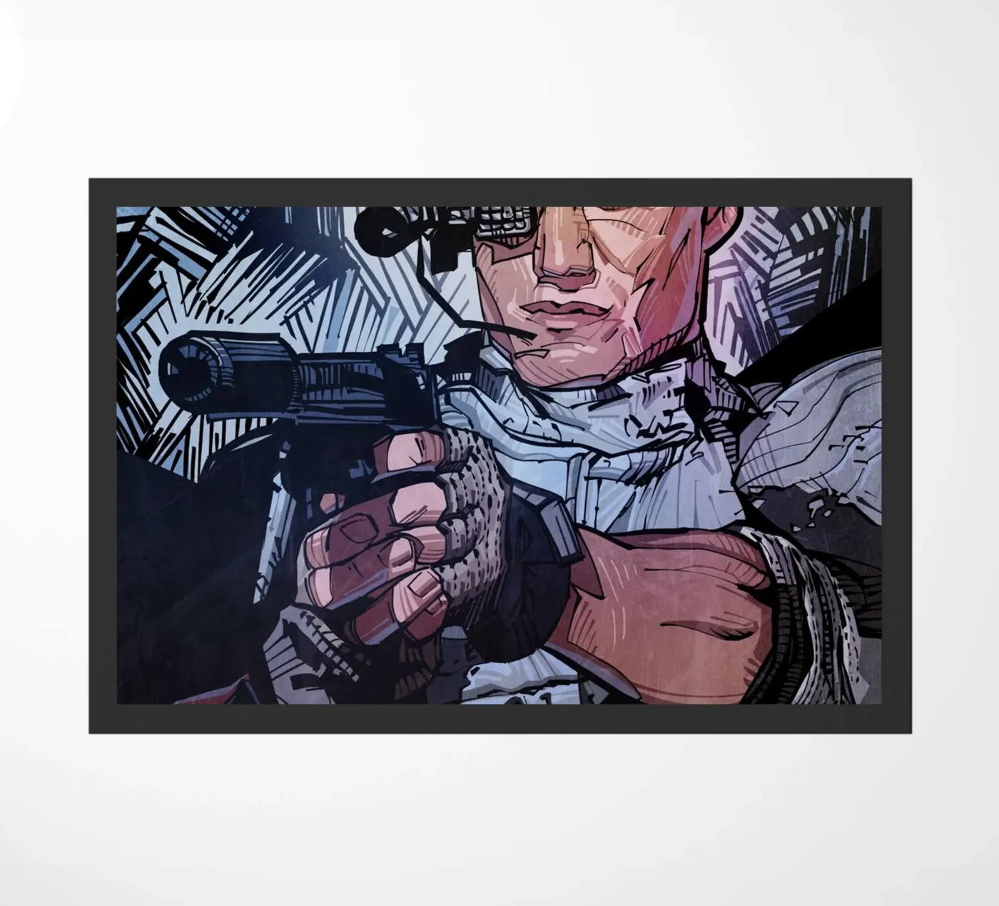 Universal Soldier doormat by nabakumov