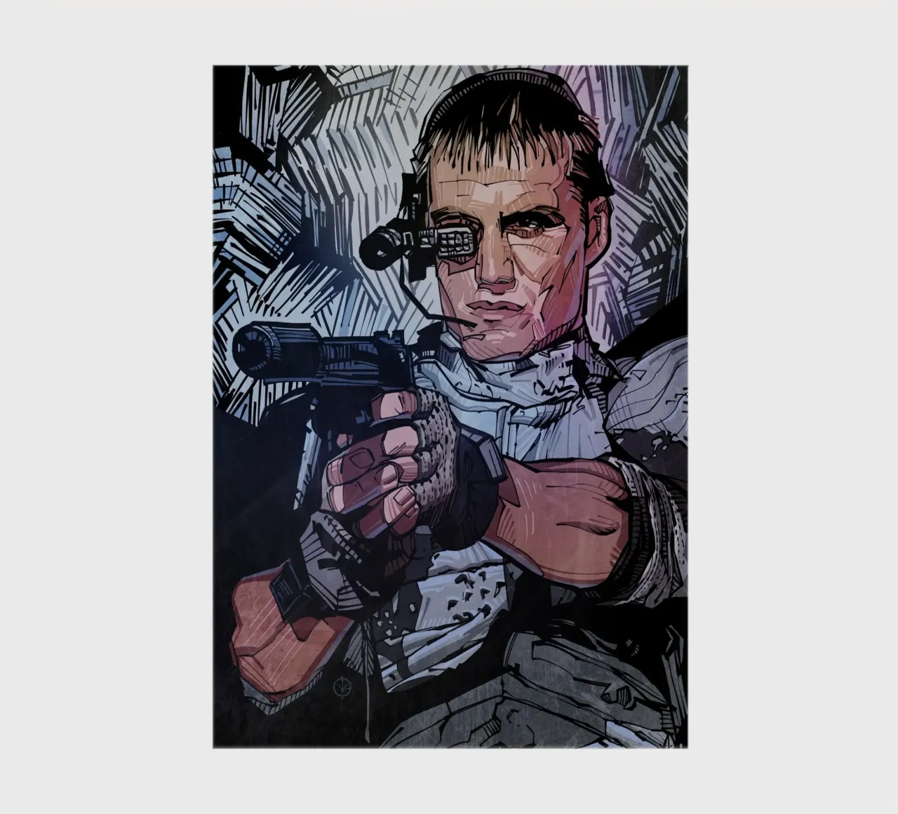 Universal Soldier notebook by nabakumov