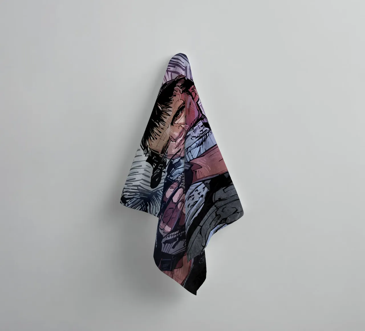 Universal Soldier towel by nabakumov