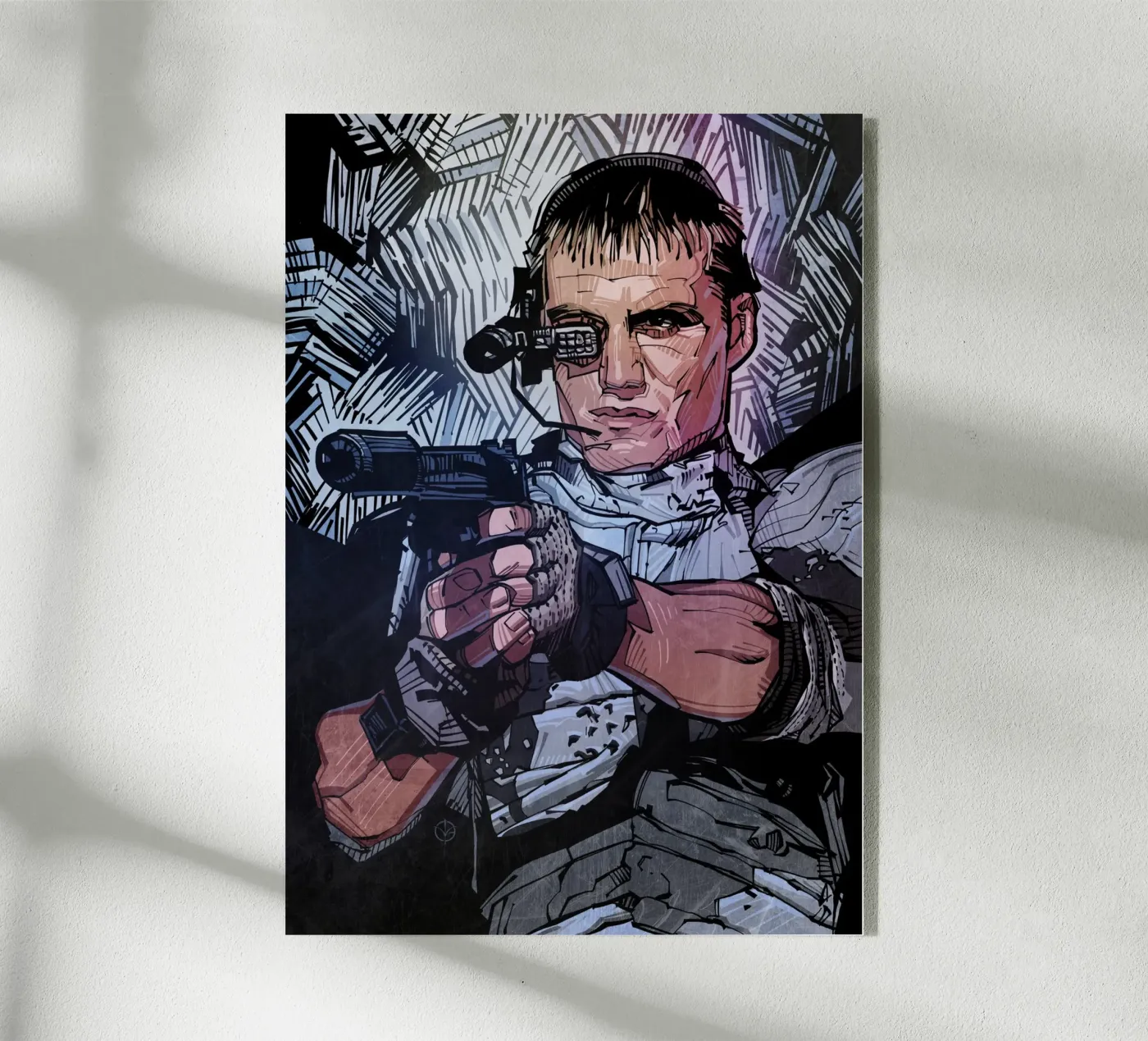 Universal Soldier plexiglass da nabakumov