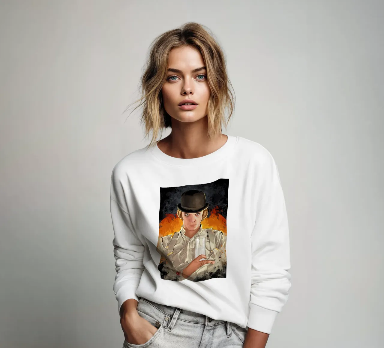 Clockwork Orange felpa da nabakumov