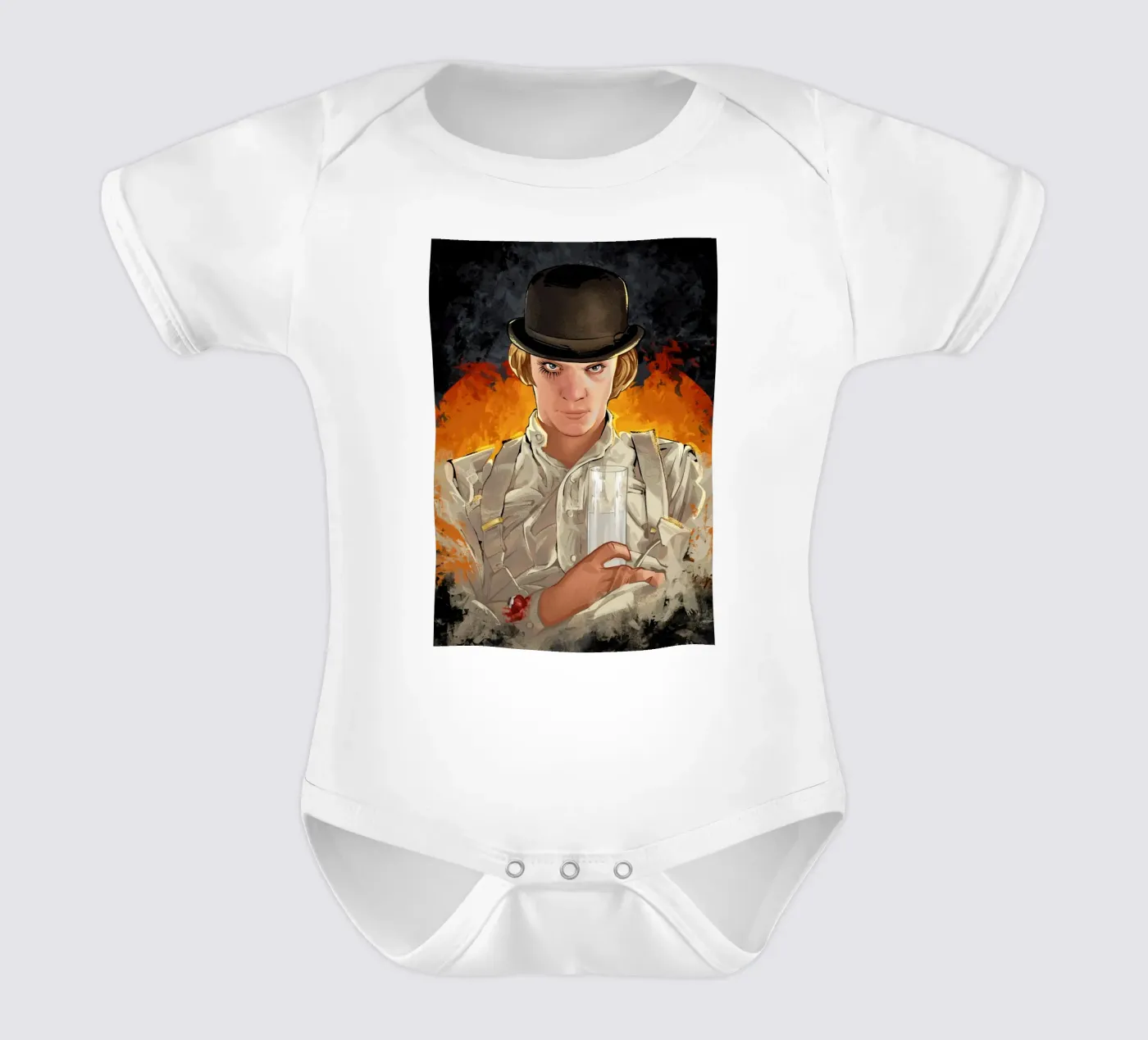 Clockwork Orange body neonato maniche corte da nabakumov