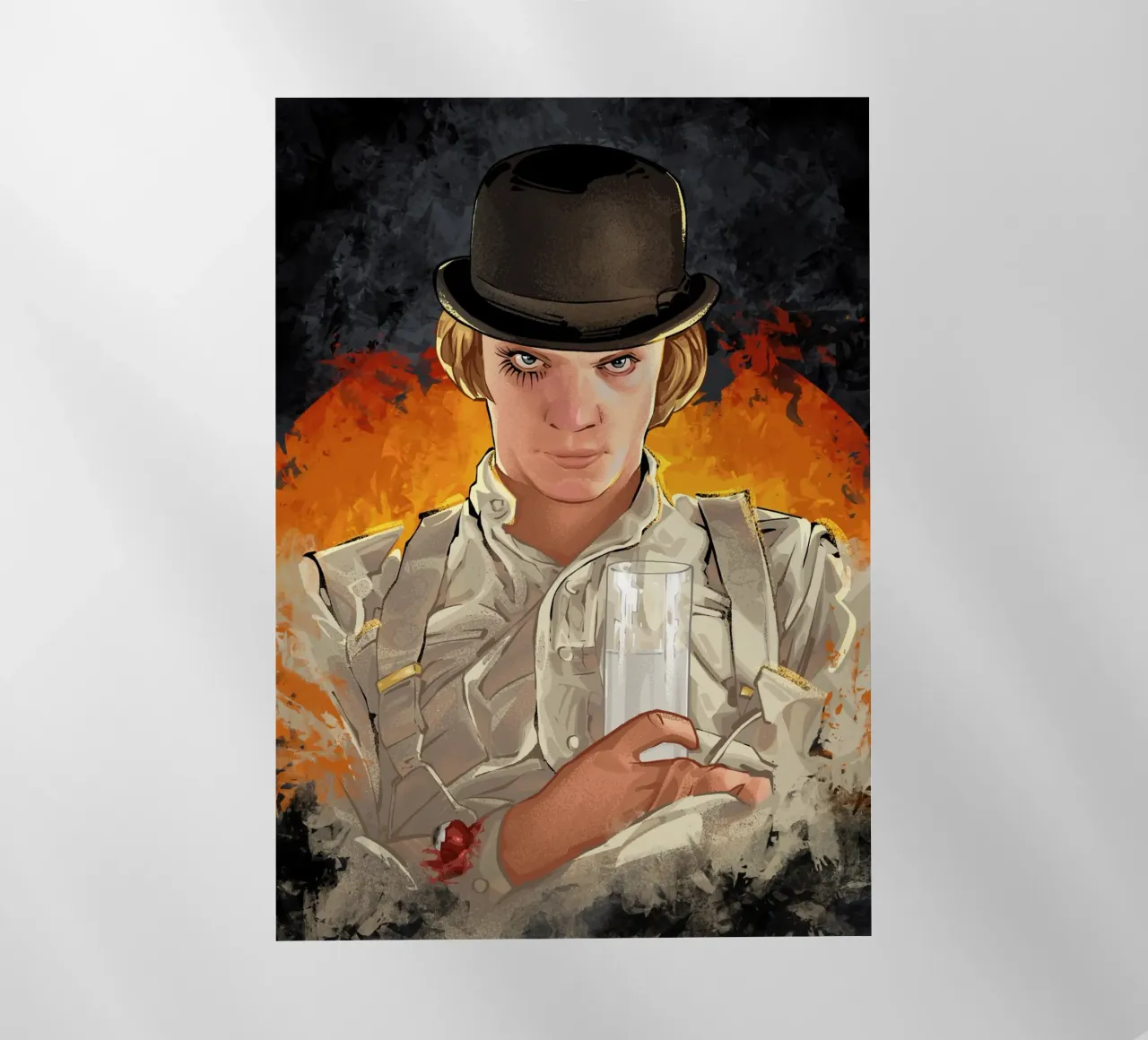 Clockwork Orange pellicola backlit da nabakumov