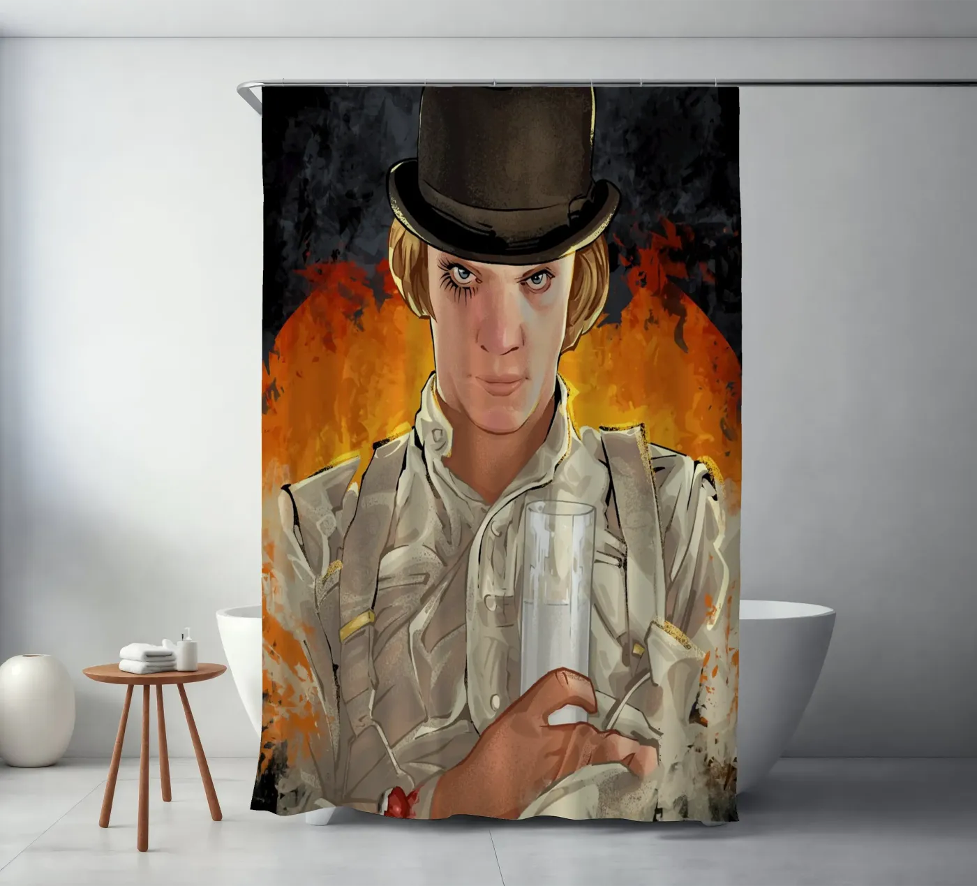 Clockwork Orange douchegordijn van nabakumov