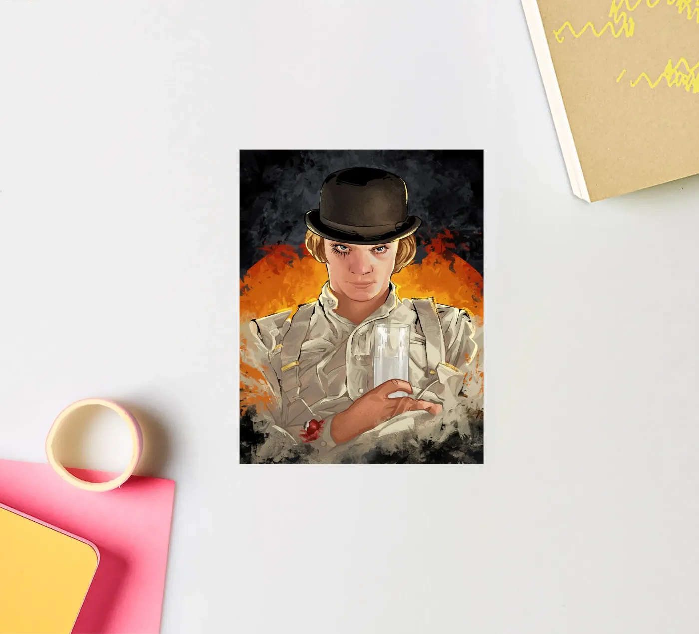 Clockwork Orange sticker van nabakumov