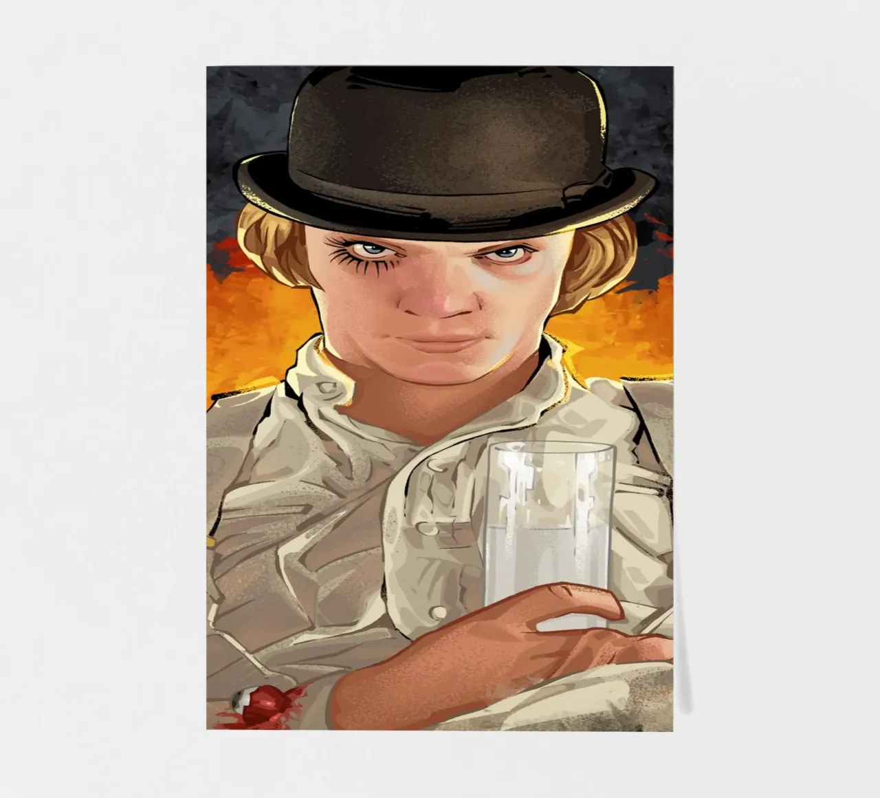 Clockwork Orange sticker sheet by nabakumov