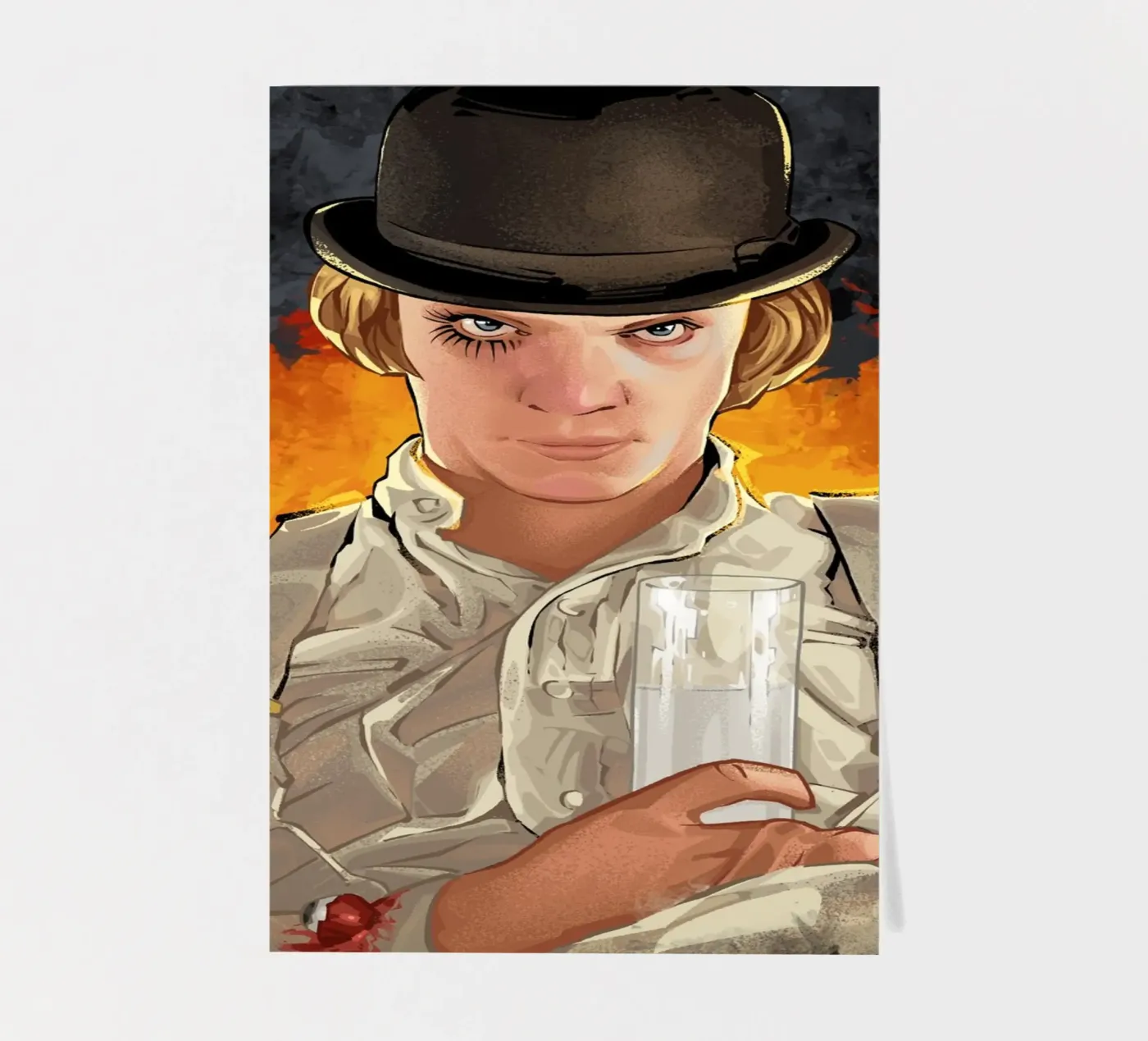 Clockwork Orange stickervel van nabakumov