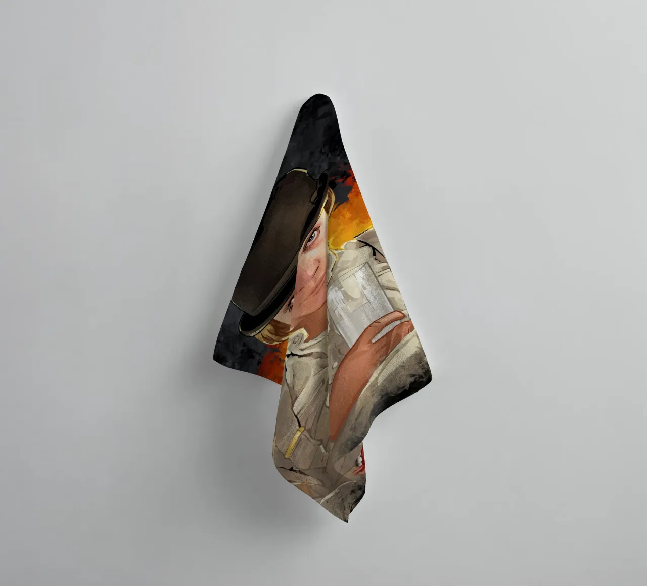Clockwork Orange towel by nabakumov