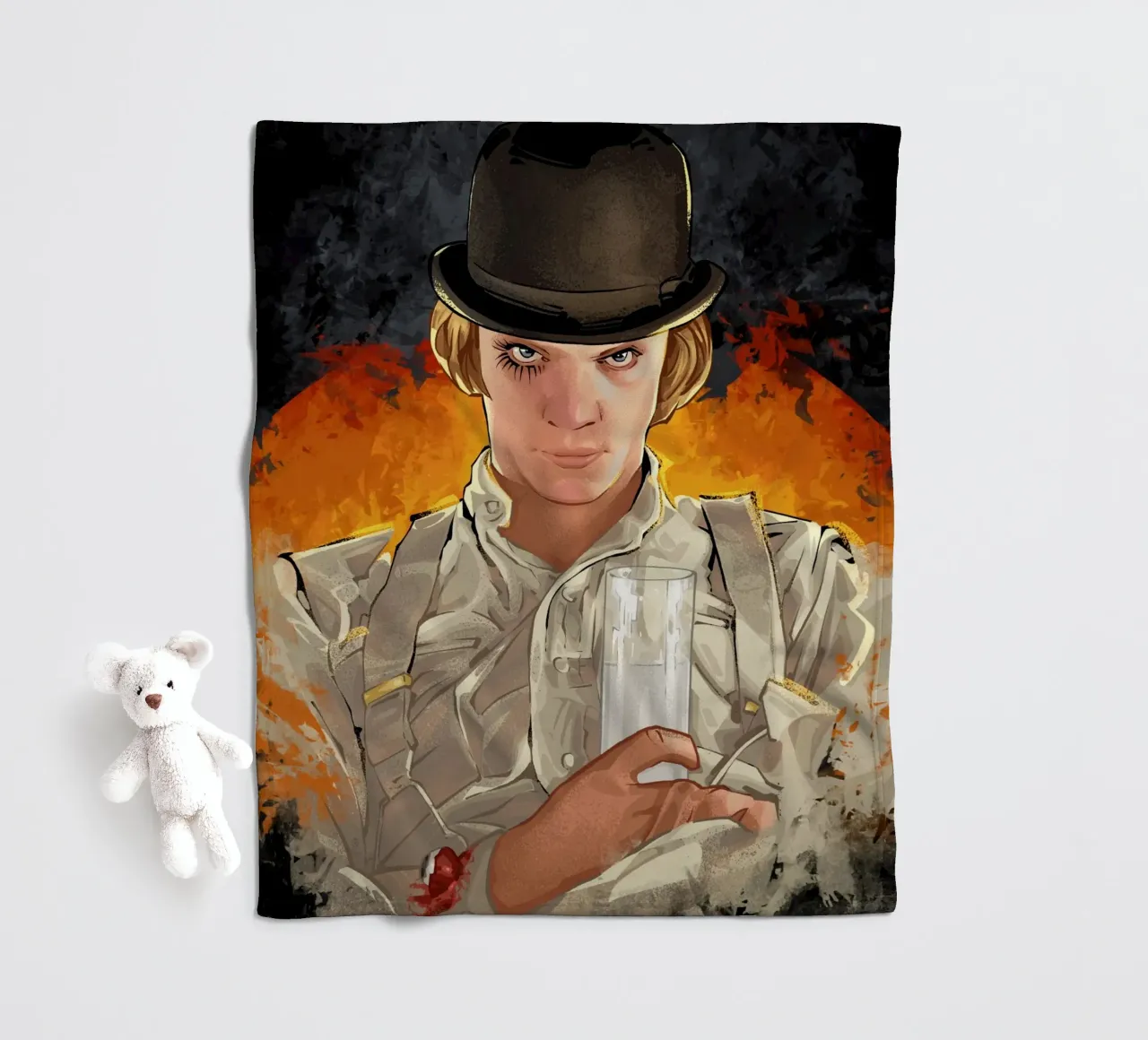Clockwork Orange fleecedeken van nabakumov