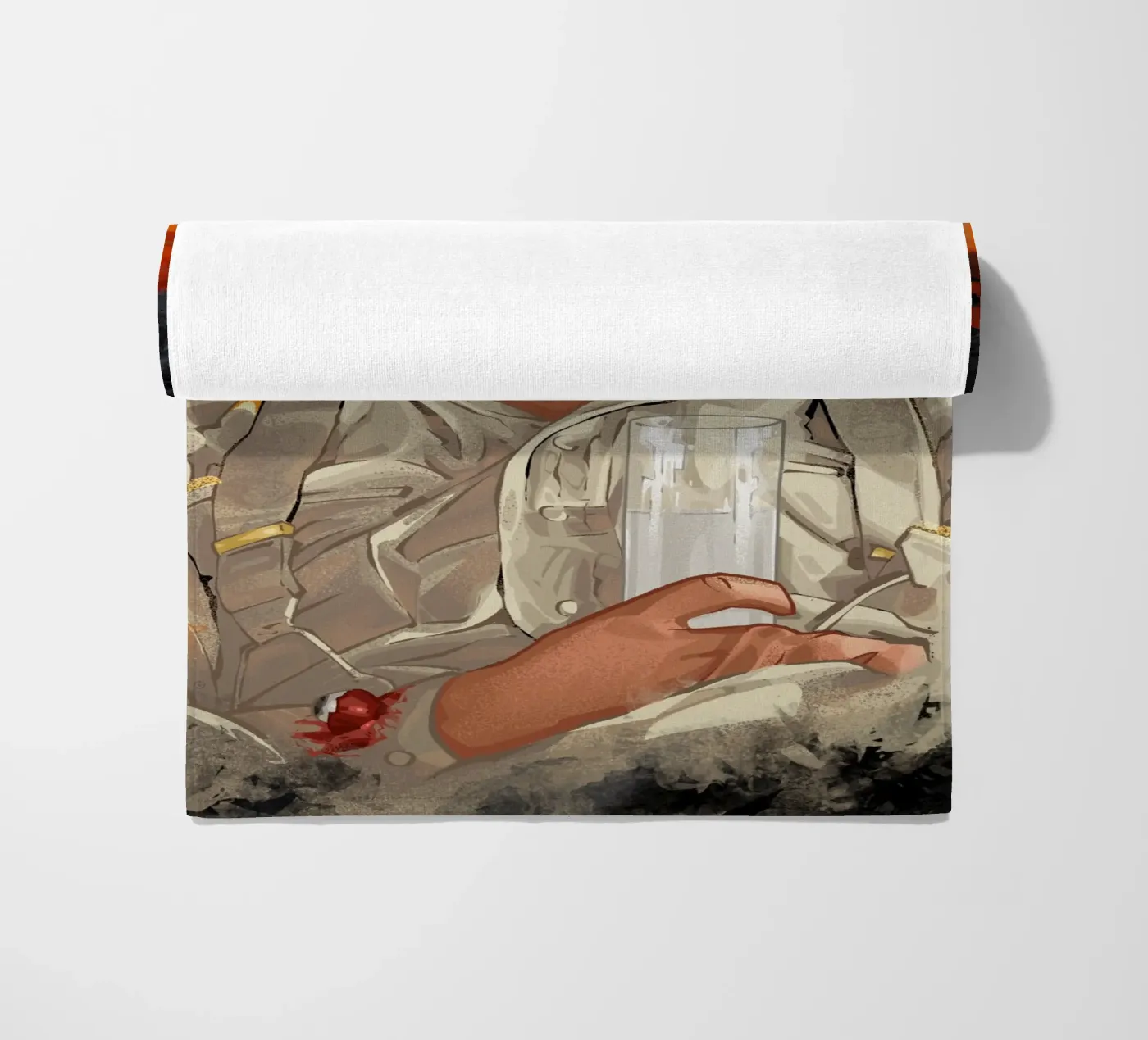 Clockwork Orange strandhanddoek van nabakumov